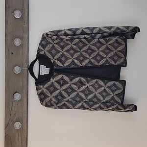 Vintage Papell Boutique Evening Beaded Jacket SZ LG